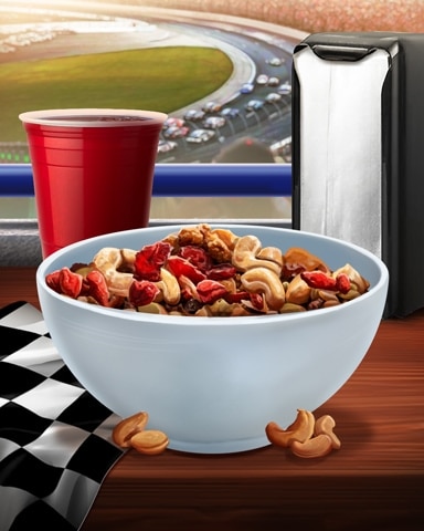 Trail Mix Tailgating Foods Badge - Mahjong Garden HD Trail Mix Tailgating Foods Badge - Mahjong Garden HD