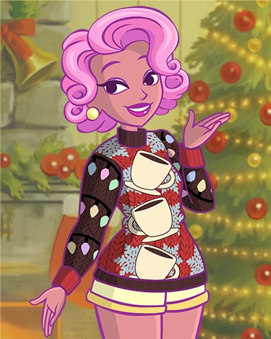 Casual Trish Ugly Sweaters Badge - Jigsaw Treasure Hunter HD Casual Trish Ugly Sweaters Badge - Jigsaw Treasure Hunter HD