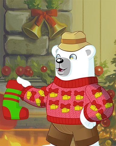 Stocking Bearnard Ugly Sweaters Badge - MONOPOLY Sudoku