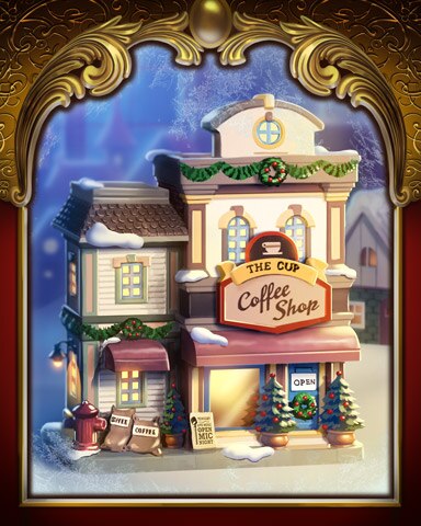 Coffee House Victorian Village Badge - Word Whomp HD