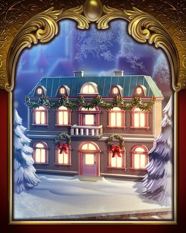 Christmas Mansion Victorian Village Badge - Jungle Gin HD