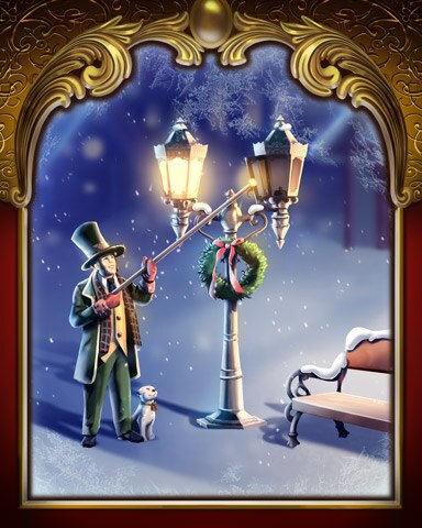 Lamp Lighting Victorian Village Badge - Canasta HD