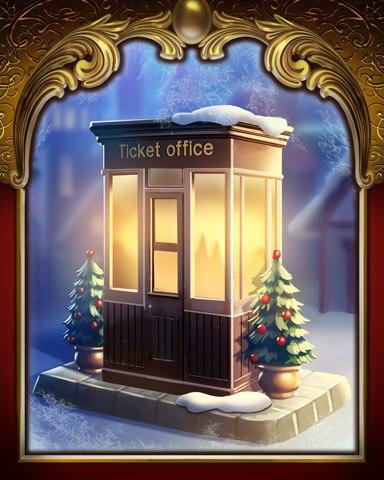 Ticket Counter Victorian Village Badge - Aces Up! HD