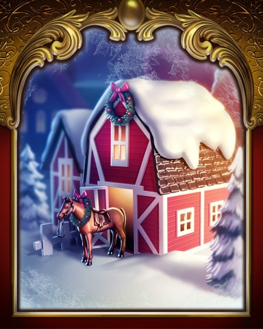 Barn Victorian Village Badge - Word Whomp HD