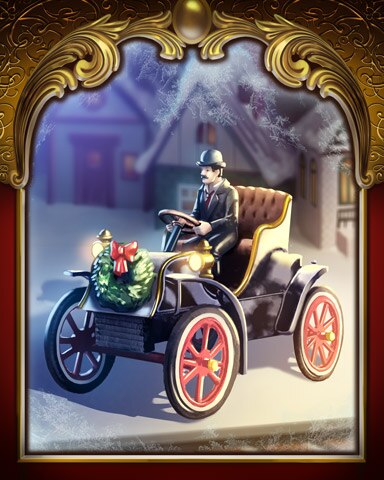 Car Victorian Village Badge - Jungle Gin HD