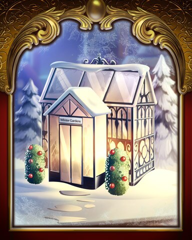 Greenhouse Victorian Village Badge - First Class Solitaire HD