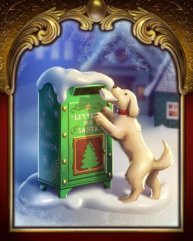 Puppy's Postage Box Victorian Village Badge - Jungle Gin HD