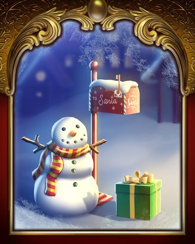 Frosty's Mailbox Victorian Village Badge - Spades HD