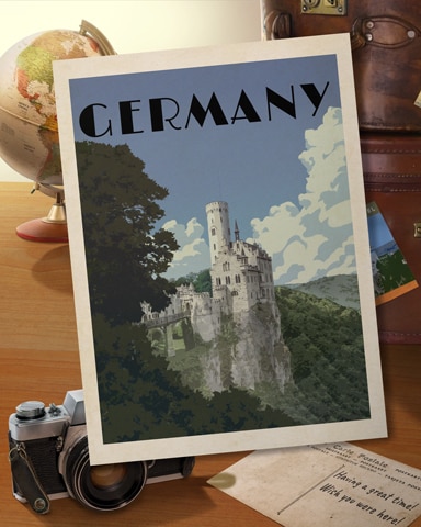 German Castle Badge - Canasta HD