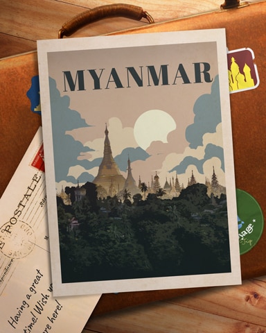 Myanmar Badge - World Class Solitaire HD