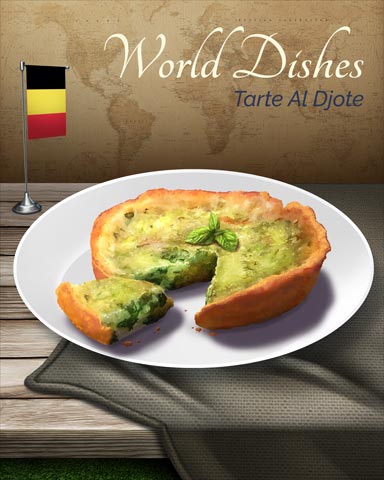 Tarte Al Djote World Dishes Badge - Canasta HD