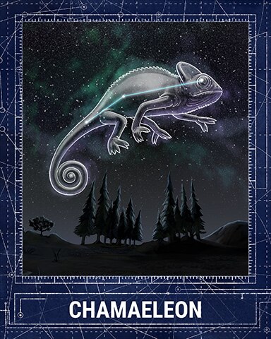 Chamaleon Constellations Badge - Word Whomp HD