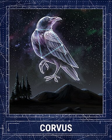 Corvus Constellations Badge - First Class Solitaire HD