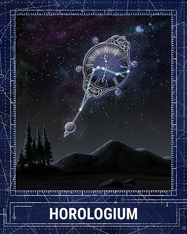 Horologium Constellations Badge - Crossword Cove HD