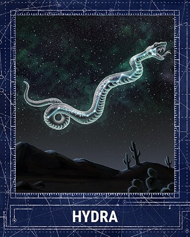 Hydra Constellations Badge - World Class Solitaire HD