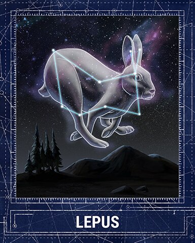 Lepus Constellations Badge - Mahjong Safari HD