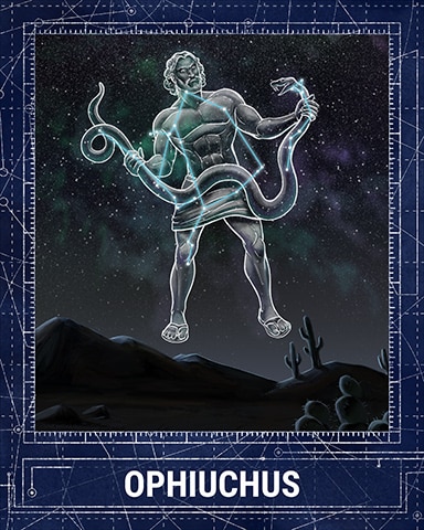 Ophiuchus Constellations Badge - Canasta HD