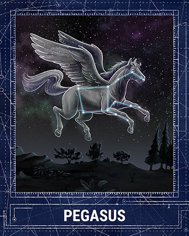 Pegasus Constellations Badge - Poppit! Bingo