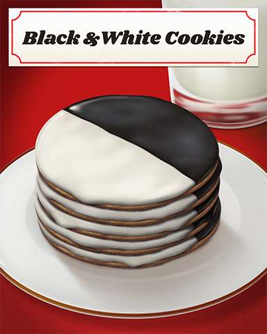 Black And White Cookies Badge - Lottso! Express HD