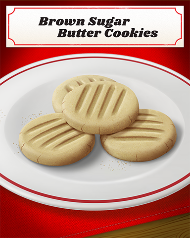 Brown Sugar Butter Cookies Badge - Sherlock Holmes