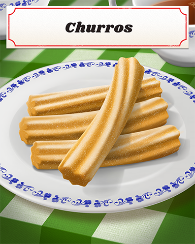 Churros Badge - Mahjong Safari HD