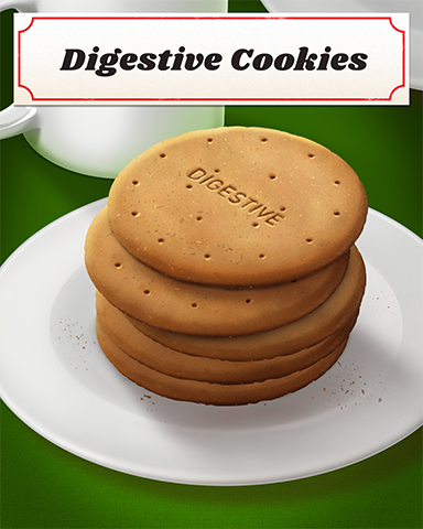 Digestive Cookies Badge - Word Whomp HD