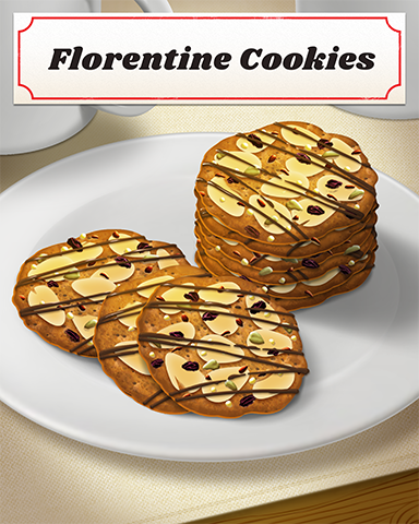 Florentine Cookies Badge - Bookworm HD