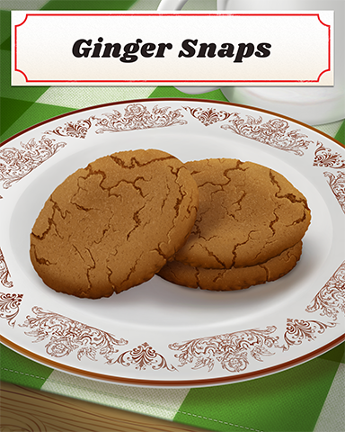 Ginger Snaps Badge - A Way With Words