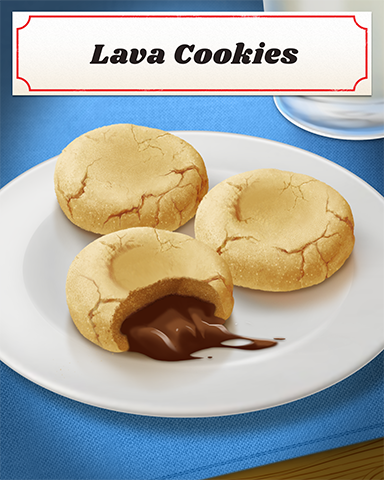 Lava Cookies Badge - Stack'em HD