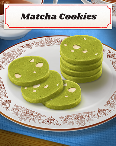 Matcha Cookies Badge - Jewel Academy