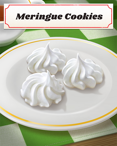 Meringue Cookies Badge - Poppit! Bingo