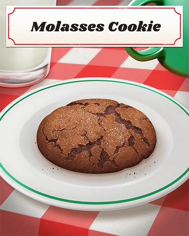 Molasses Cookie Badge - Pogo Addiction Solitaire HD