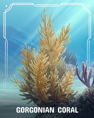 Gorgonian Corals Badge - Mahjong Safari HD