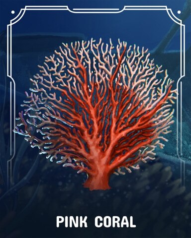 Pink Corals Badge - World Class Solitaire HD