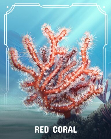 Red Corals Badge - Mahjong Sanctuary