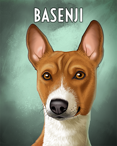 Basenji Badge - Tri-Peaks Solitaire HD