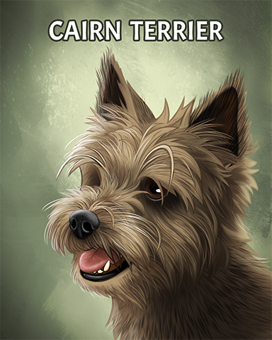 Cairn Terrier Badge - Pogo™ Sudoku