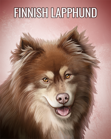 Finnish Lapphund Badge - Poppit! Party