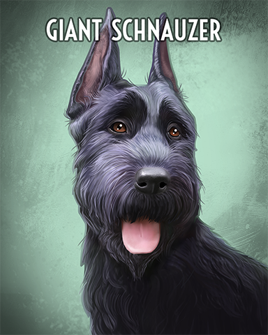 Giant Schnauzer Badge - Tri-Peaks Solitaire HD