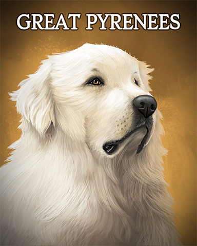 Great Pyrenees Badge - Trizzle