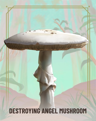 Destroying Angel Fungi Badge - Tri-Peaks Solitaire HD