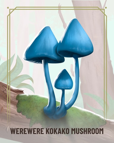 Werewere-Kokako Fungi Badge - Mahjong Safari HD