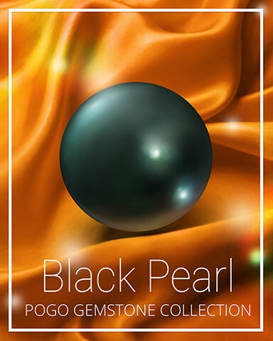 Black Pearl Gemstone Badge - Word Whomp HD