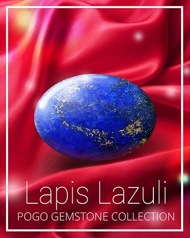 Lapis Lazuli Gemstone Badge - Claire Hart Classic