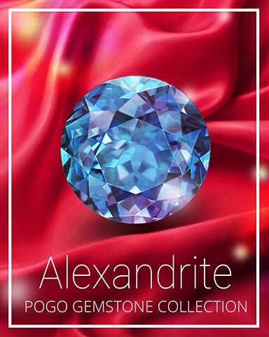 Alexandrite Gemstone Badge - Pogo Mini-Golf