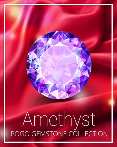 Amethyst Gemstone Badge - Pogo Addiction Solitaire HD