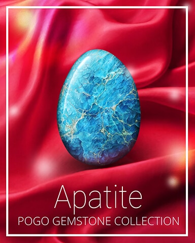 Apatite Gemstone Badge - Word Search Daily HD