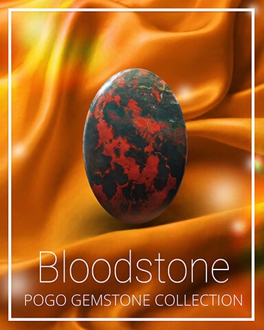 Bloodstone Gemstone Badge - Claire Hart: Secret In The Shadows