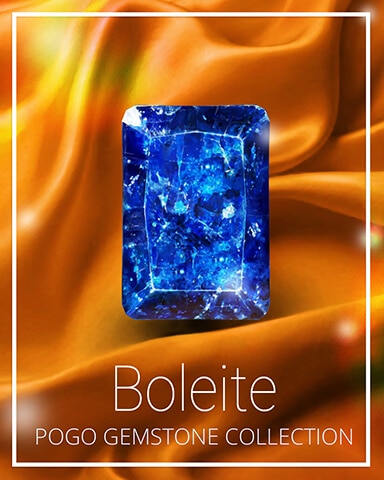 Boleite Gemstone Badge - Mahjong Garden HD