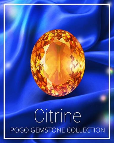 Citrine Gemstone Badge - StoryQuest